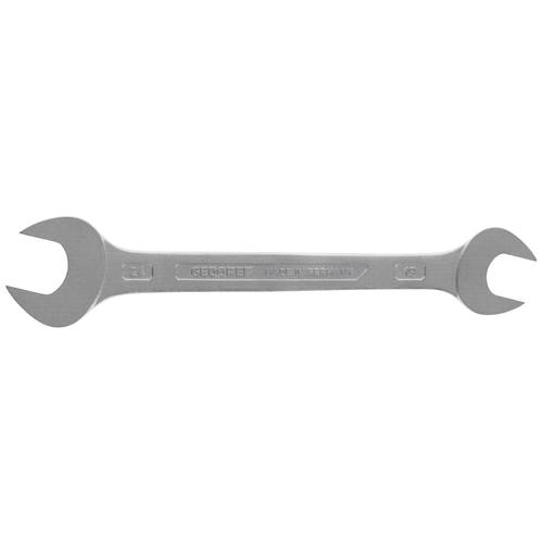 Gedore 6 22X24 Doppelmaulschlüssel 22x24mm DIN3110 flach Gedore Doppel-Maulschlüssel 1 Stück Schlüsselweite (Metrisch) 2...