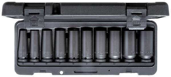 Gedore  Kraftschrauber  1/2" (12.5 mm) 10teilig K 19 L-010