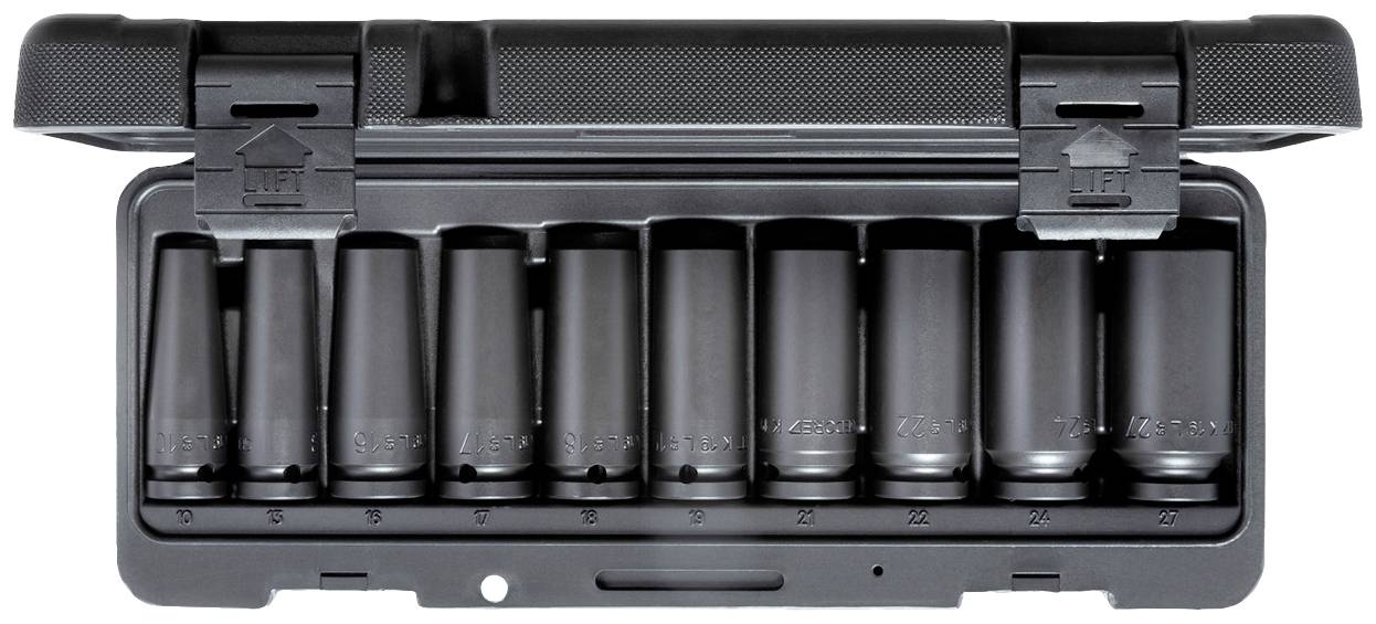 Gedore Skruvdragare 1/2 10 delar K 19 L-010