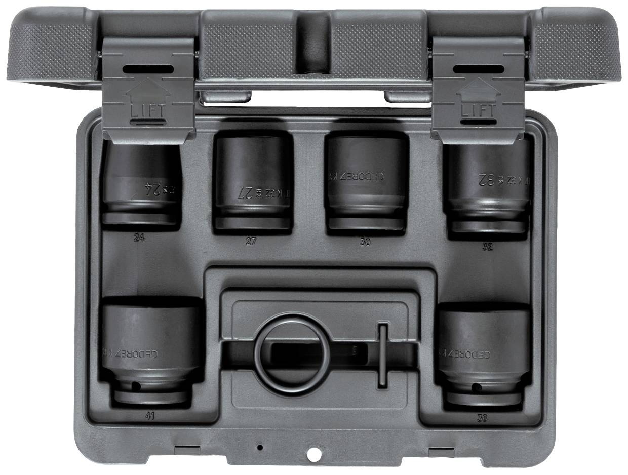 Gedore Skruvdragare 3/4 8 delar K 32-008