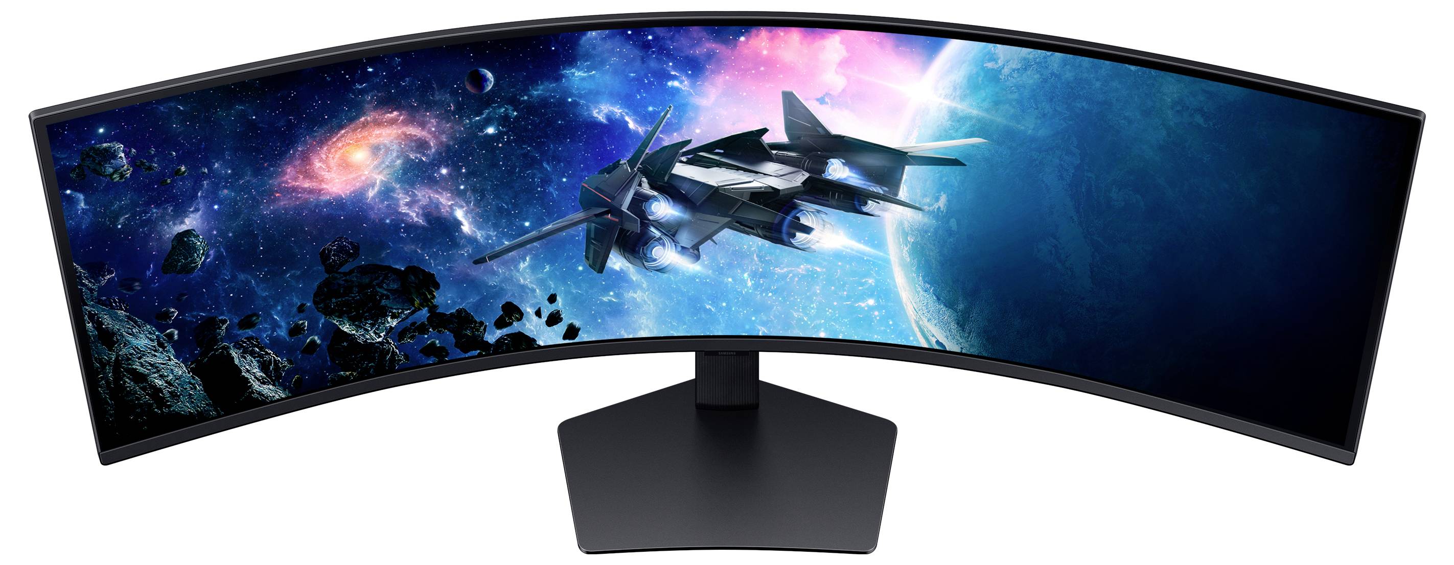 Samsung Odyssey G9 S49CG954EU Gaming Monitor EEK G (A - G) 124.5 cm (49 Zoll) 5120 x 1440 Pixel 32:9 1 ms DisplayPort, H-3