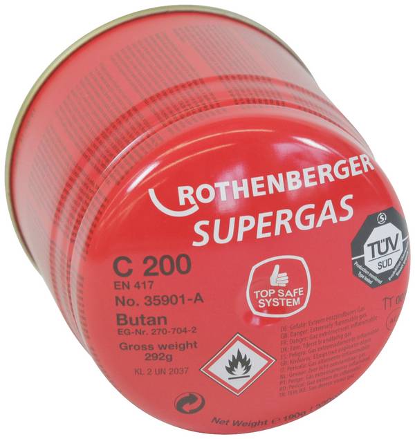 Rothenberger Supergas C200 Gaskartusche 292 g 1 St.