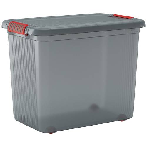 KIS 237491 Aufbewahrungsbox K Latch stapelbar (B x H x T) 590 x 450 x 390 mm Rauchgrau, Transluzent 1 St.