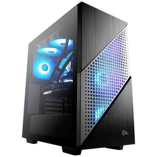 CSL Computer Gaming PC M10190 AMD Ryzen 7 7800X3D 5 GHz 32 GB RAM 1000 GB SSD Nvidia GeForce RTX™ 4070 12 GB GDDR6X 8903...
