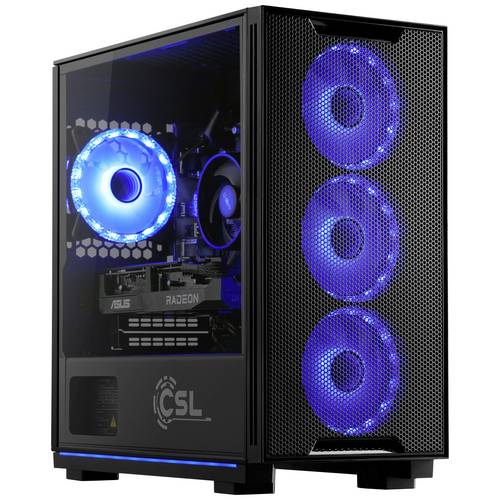 CSL Computer Gaming PC M10010H Intel® Core™ i5 12400F 4.4 GHz 16 GB RAM 1000 GB SSD AMD Radeon™ RX 7600 8 GB GDDR6 89040