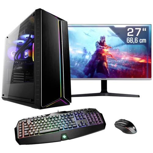 Thumbnail - CSL Computer Gaming PC M10270 68.6 cm (27 Zoll) WQHD AMD Ryzen 7 7800X3D 32 GB RAM 2000 GB SSD Nvidia GeForce RTX™ 4070 ...