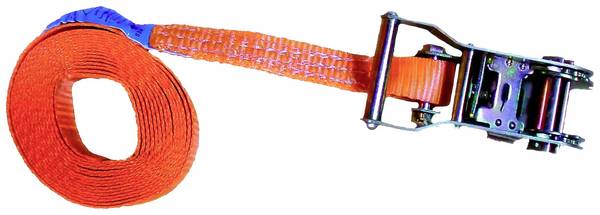 Target Ladungssicherung 90604 Spanngurt Zugkraft LC Niederzurren (einzeln/direkt)=150 daN (L x B) 4 m x 25 mm Ratsche EN 12195