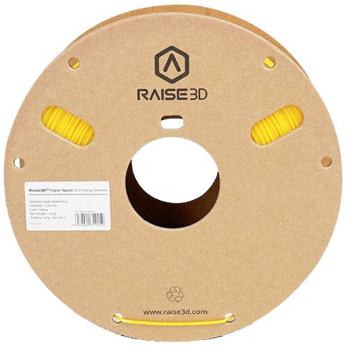 RAISE3D PMRA-1019-005 Hyper Speed PLA Filament PLA 1.75 mm 1000 g Gelb 1 St.