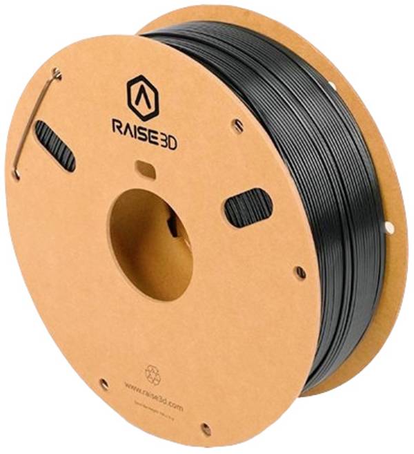 RAISE3D PMRA-1022-001 Hyper Core ABS CF15 Filament ABS Kohlefaserverstärkt, hitzebeständig, hohe Steifigkeit, hohe Zugfestigkeit 1.75 mm 1000 g Schwarz  1 St.