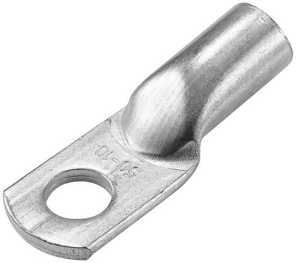 TRU COMPONENTS TC-12885876 Rohrkabelschuh 180 ° M10 50 mm² Loch-Ø: 10 mm 1 St.