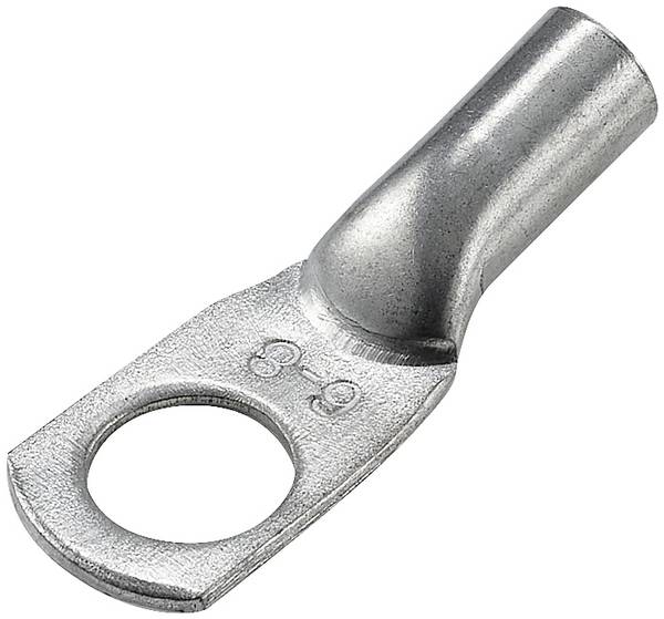 TRU COMPONENTS TC-12885884 Rohrkabelschuh 180 ° M8 6 mm² Loch-Ø: 8 mm 1 St.