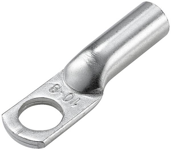 TRU COMPONENTS TC-12885892 Rohrkabelschuh 180 ° M8 10 mm² Loch-Ø: 8 mm 1 St.
