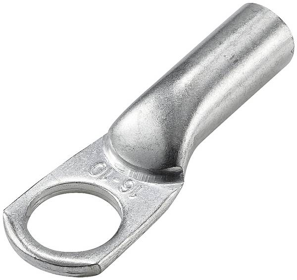 TRU COMPONENTS TC-12885900 Rohrkabelschuh 180 ° M10 16 mm² Loch-Ø: 10 mm 1 St.
