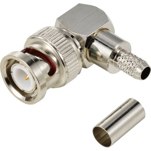 TRU COMPONENTS TC-12885940 BNC-Steckverbinder Stecker, gewinkelt 50 Ω 1 St.