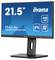 iiyama Monitor 'ProLite XUB2293HS' mit 21,5 Zoll Bildschirmdiagonale, 100Hz und Full HD Auflösung, IPS-Panel auf höhenverstellbarem Standfuß.