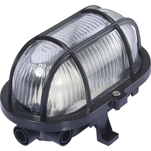 Sygonix Feuchtraumleuchte E27 Schwarz