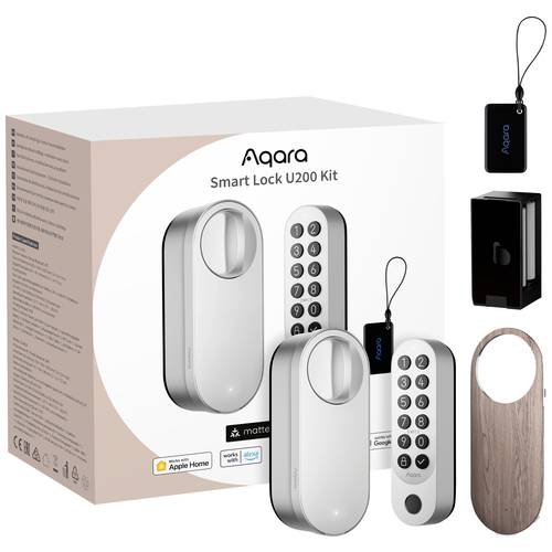 Thumbnail - Aqara Codetastatur, Türschlossantrieb EL-D02DS Silber