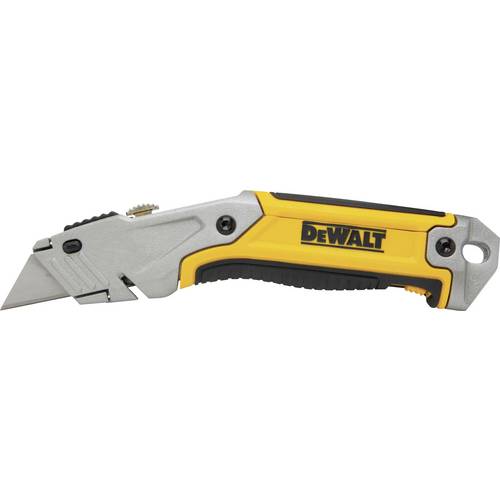 DEWALT DWHT10046-0 Cuttermesser mit einziehbarer Klinge, inkl. 5 induktionsgehärteten Ersatzklingen 1 St.