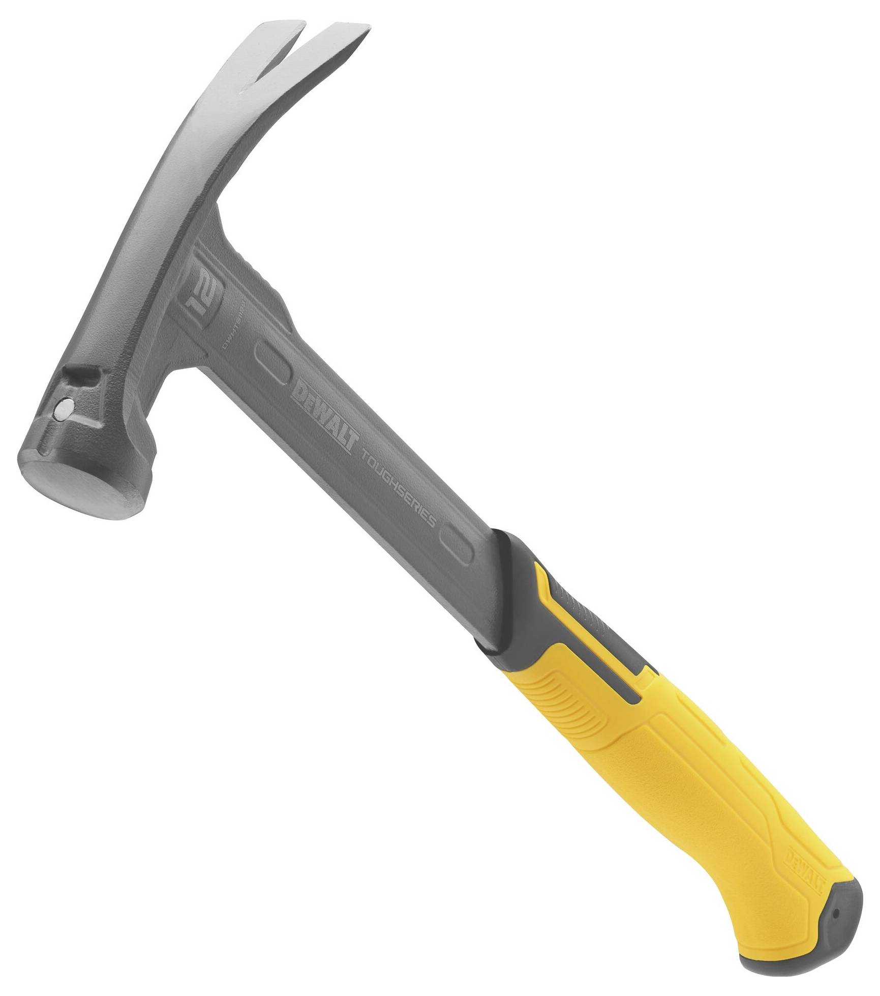 DEWALT Klauenhammer 796 G | Gebogene Klaue, Magnetischer Nagelhalter, Vibrationsgedämpfter Griff