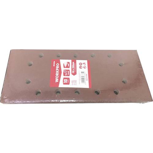 WorkPro WP407204 Schleifpapier mit Klett (L x B) 280 mm x 115 mm 10 St.