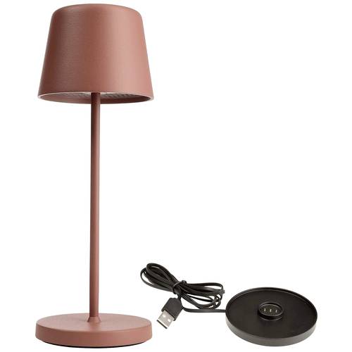 Thumbnail - Deko Light 620204 Canis Mini LED-Akku-Tischlampe 2.3 W Warmweiß Terracotta