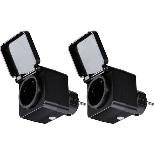 4064161334592 Zigbee Smart Plug Paulmann Home Zwischensteckdose Schwarz
