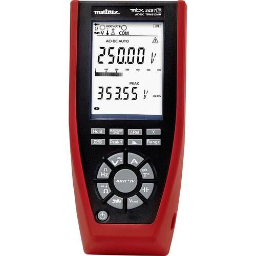 Metrix MTX 3297Ex-DAkkS Hand-Multimeter kalibriert (DAkkS-akkreditiertes Labor) digital Ex-geschützt CAT III 1000 V, CAT...
