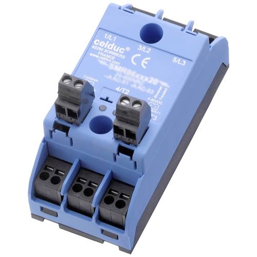 Thumbnail - Celduc Halbleiterrelais SMR8621520 35 A Schaltspannung (max.): 520 V/AC 1 St.