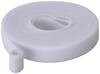 TRU COMPONENTS T24CA064 Klettband zum Bündeln Haft- und Flauschteil (L x B) 5 m x 15 mm Weiß 5 m