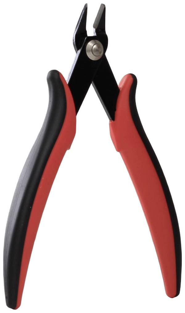 Quadrios 23T058 23T058  Feinmechanik Seitenschneider-Printzange ohne Facette 135 mm
