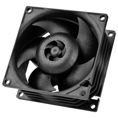 Arctic ACFAN00279A PC-Gehäuse-Lüfter Schwarz (B x H x T) 80 x 38 x 80 mm