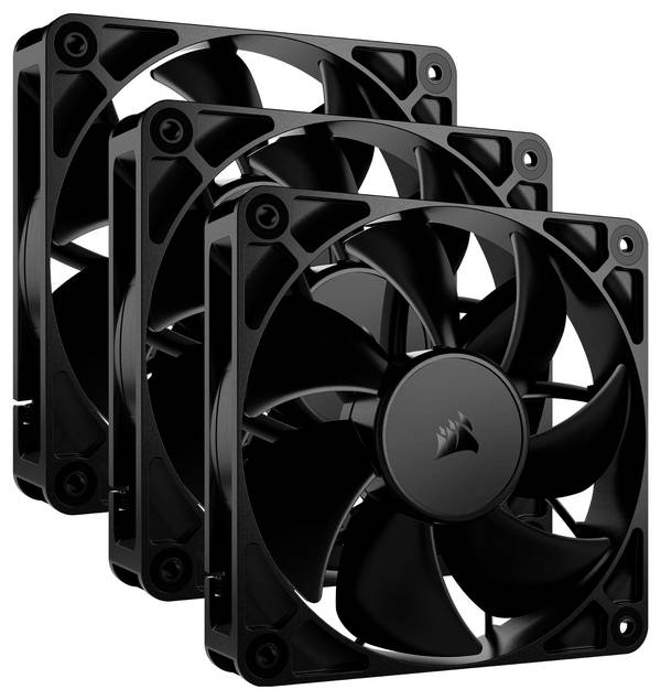Corsair CO-9050189-WW PC-Gehäuse-Lüfter Schwarz (B x H x T) 120 x 25 x 120 mm
