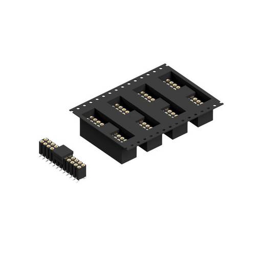Fischer Elektronik Buchsenleiste (Präzision) Anzahl Reihen: 2 BL16SMD06724BTR 250 St.