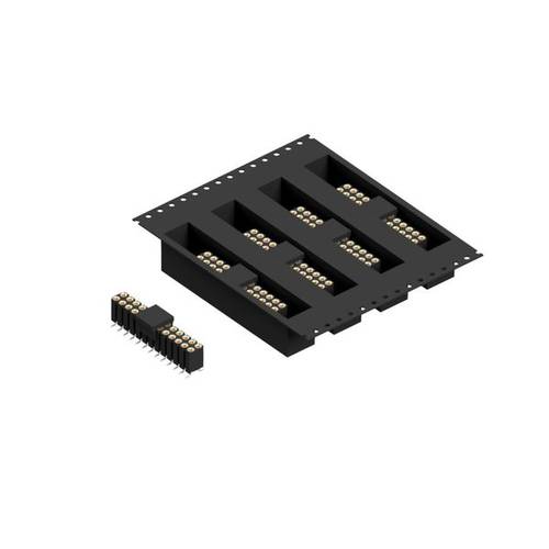 Fischer Elektronik Buchsenleiste (Präzision) Anzahl Reihen: 2 10165882 250 St.
