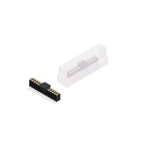 Fischer Elektronik Buchsenleiste (Präzision) Anzahl Reihen: 2 10026127 10 St.