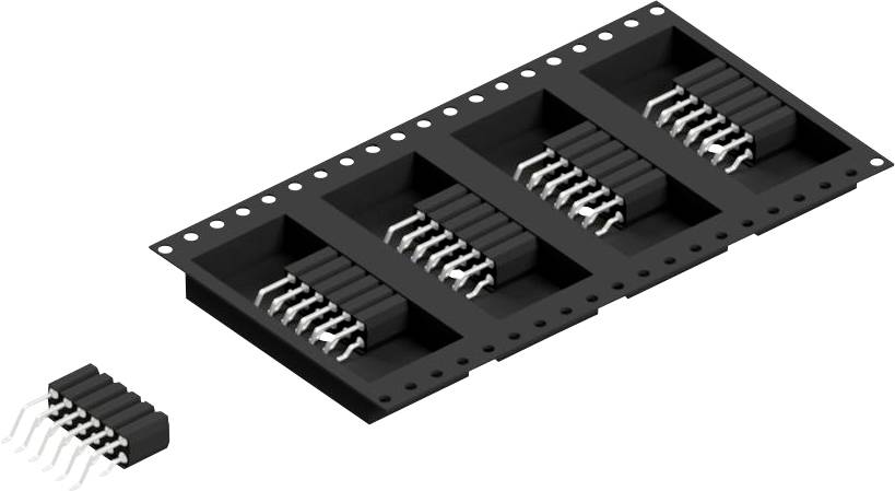 Fischer Elektronik Buchsenleiste (Präzision) Anzahl Reihen: 2 BL20SMD12TR 600 St.