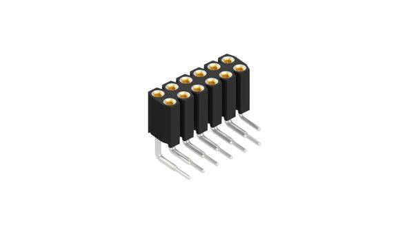 Fischer Elektronik Buchsenleiste (Präzision) Anzahl Reihen: 2 10026842 10 St.
