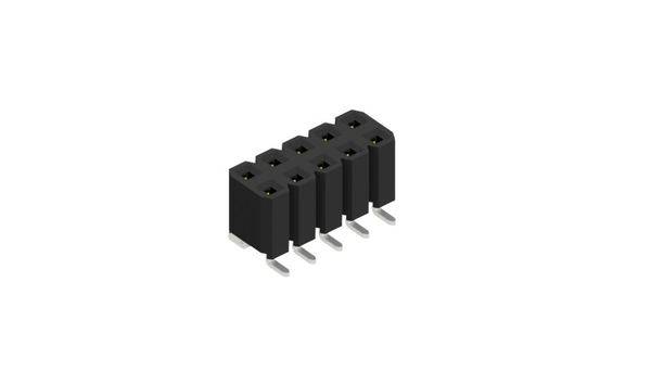 Fischer Elektronik Buchsenleiste (Standard) Anzahl Reihen: 2 10027106 10 St.-0