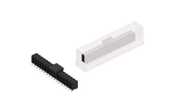 Fischer Elektronik Buchsenleiste (Standard) Anzahl Reihen: 2 BLLP6SMD34ZBSM 10 St.