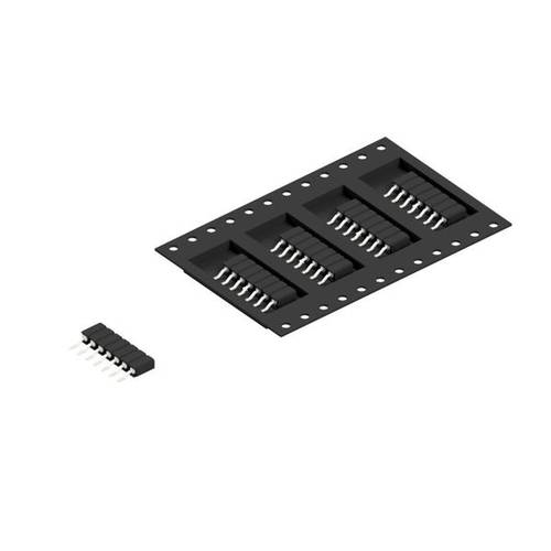 Thumbnail - Fischer Elektronik Buchsenleiste (Präzision) Anzahl Reihen: 1 BLY6SMD7TR 350 St.