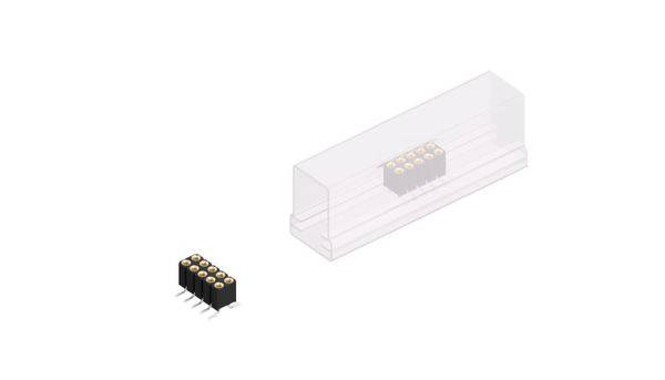 Fischer Elektronik Buchsenleiste (Präzision) Anzahl Reihen: 2 10027854 10 St.