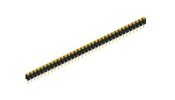 Fischer Elektronik Buchsenleiste (Präzision) Anzahl Reihen: 1 10039767 10 St.-0