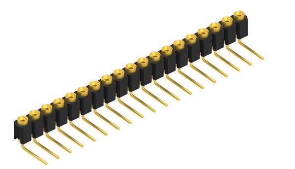 Fischer Elektronik Buchsenleiste (Präzision) Anzahl Reihen: 1 10040240 10 St.-0