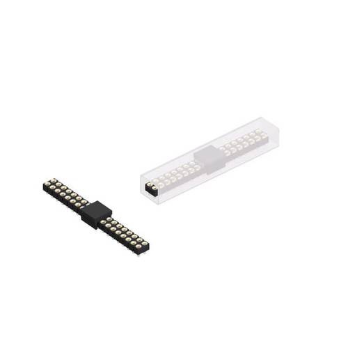 Thumbnail - Fischer Elektronik Buchsenleiste (Präzision) Anzahl Reihen: 2 MK220SMD38BSM 10 St.