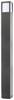 Deko Light 730498 Facado II Pollerleuchte E27 20 W Dunkelgrau