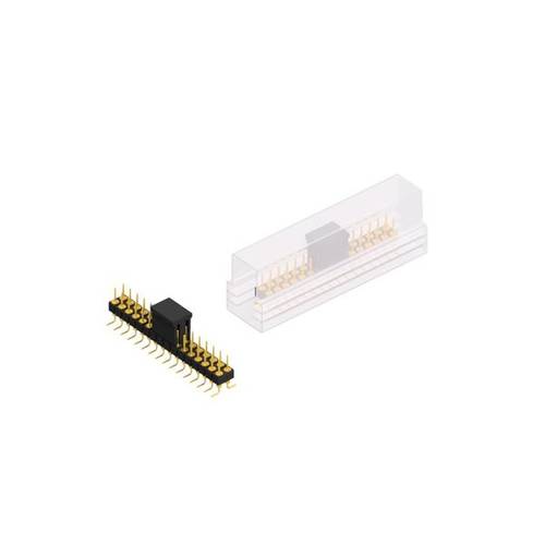 Thumbnail - Fischer Elektronik Stiftleiste (Präzision) Anzahl Reihen: 2 MK226SMD32GBSM 10 St.