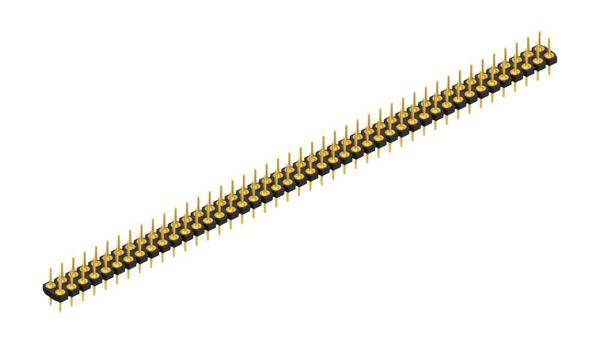 Fischer Elektronik Stiftleiste (Präzision) Anzahl Reihen: 2 10043611 10 St.-0