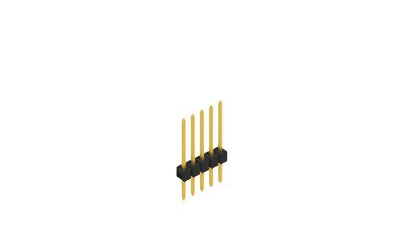 Fischer Elektronik Stiftleiste (Standard) Anzahl Reihen: 1 10046567 10 St.-0