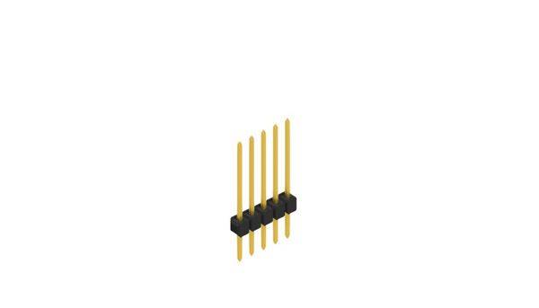 Fischer Elektronik Stiftleiste (Standard) Anzahl Reihen: 1 10046683 10 St.-0