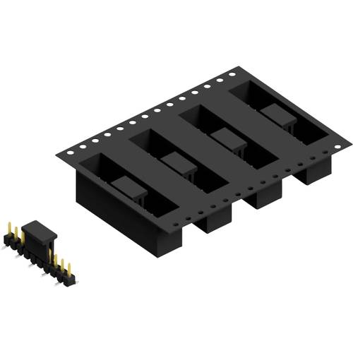 Fischer Elektronik Stiftleiste (Standard) Anzahl Reihen: 1 SL10SMD04010SBTR 250 St.